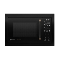 Micro-ondas de Embutir Electrolux 34L com Grill e painel glass touch Pro Series Preto (MV43T) - 110V
