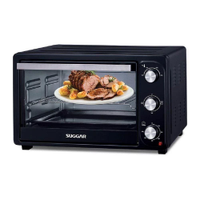Forno Elétrico 42 Litros Preto Suggar - 220V