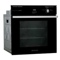 Forno de Embutir a Gás 78 Litros Brastemp Timer Grill BOA84AERNA - 220V