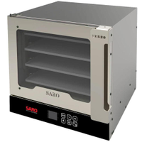 Forno Turbo Industrial Elétrico Saro 70l Painel Digital com 4 Esteiras Inox 127V - 110V