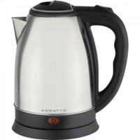Chaleira Elétrica Em Aço Inox 220V Prata Agratto - 220V