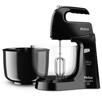 Batedeira Philco Duo Turbo Preta 550W - 220V