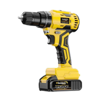 Parafusadeira Furadeira 21V Impacto Titanium + Kit Bivolt