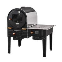 Forno a Lenha com Fogão Direito Hidro FHIFI-M