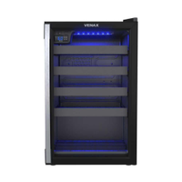 Adega Piubella 100 Para 24 Garrafas 82L Preto 220V - Venax - 220V