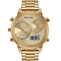 Relógio Seculus Masculino Chronograph 77205GPSVDA2
