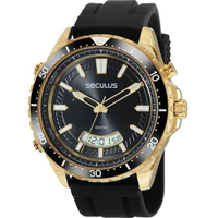 Relógio Seculus Masculino Anadigi 77140GPSVDU4