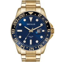 Relógio Seculus Masculino Long Life 44210GPSVDA3