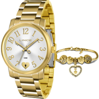 Kit Relógio Lince Feminino com Pulseira LRG4453LKT55S2KX