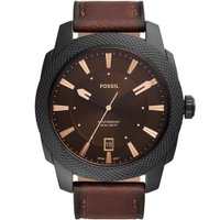Relógio Fossil Masculino Machine Preto - FS5972/0PN