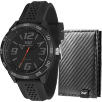 Kit Relógio X-Watch Masculino com Porta Cartões XMPP0053K0DXP2PX