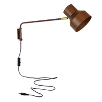 Luminária de Parede Arandela Articulada Hellen Marrom Cortem