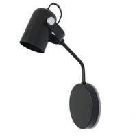 Luminária de Parede Arandela Articulada Nelle Preto