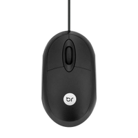 Mouse Bright 106, USB, Preto