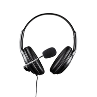 Headset Maxprint Basic - USB 2.0, Preto