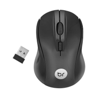 Mouse Bright 0095 - USB, Preto