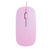 Mouse Maxprint Surface - Rosa 1.200dpi USB 2.0 com Fio
