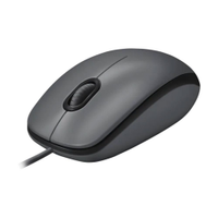 Mouse com fio USB Logitech M90 com Design Ambidestro e Facilidade Plug and Play - 910-004053