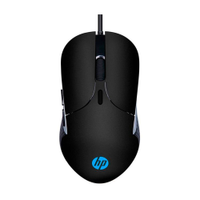 Mouse Gamer HP M280, RGB, 6 Botões, 2400DPI - 7ZZ84AA#ABM