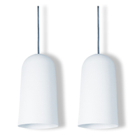 Pendente Taça Pinot Branco Kit com 2