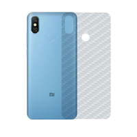 Pelicula Traseira de Fibra de Carbono Transparente para Xiaomi Mi A2 - Gorila Shield