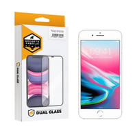 Pelicula Dual Glass para iPhone 7 Plus - Branca - Gshield