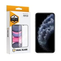 Pelicula Dual Glass para iPhone 11 Pro Max - Preto - Gshield