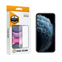 Pelicula Dual Glass para iPhone 11 Pro - Preto - Gshield