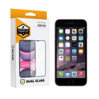 Pelicula Dual Glass para iPhone 6 - Preto - Gshield