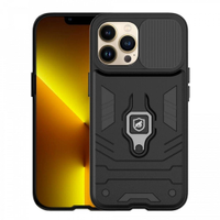 Capa case capinha Defender Black para iPhone 13 Pro - Gshield