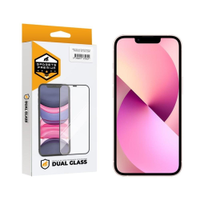 Pelicula Dual Glass para iPhone 13 Mini - Preto - Gshield