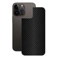Pelicula iPhone 14 Pro -Traseira Fibra Carbono Preta-Gshield