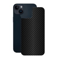 Pelicula iPhone 14 Plus-Traseira Fibra Carbono Preta-Gshield