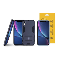 Kit Capa case capinha Armor e Película Nano Vidro para iPhone XR - Gorila Shield