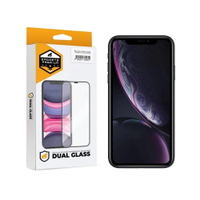 Pelicula para iPhone XR - Dual Glass Preto - Gshield