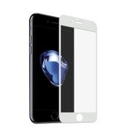 Pelicula Coverage Color Para iPhone SE 2 - Branca - Gshield (Cobre Toda Tela)