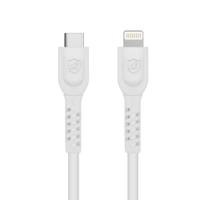 Cabo Dual Shock Lightning / Type C Branco - 1,2m (MFI Homologado) - GShield
