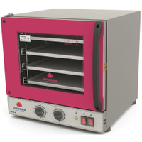 Forno Turbo Elétrico Progás Fast Oven 56 Litros Vermelho 127V PRP-004