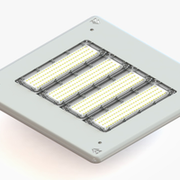 Luminária Posto de Combustível 400W - Linha Combate Led Osram 36000lm IP66