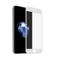 Pelicula Coverage Color para iPhone 7 Plus - Branca - Gorila Shield (Cobre toda tela)