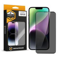 Pelicula para iPhone 14 Plus - Defender Pro Privacidade - Preta - Gshield