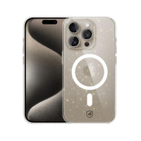 Capa case capinha para iPhone 15 Pro - MagSafe Glitter - Gshield