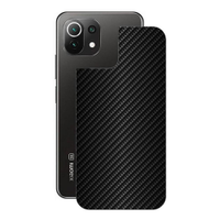 Pelicula Xiaomi11Lite5GNE -TraseiraFibraCarbonoPreta-Gshield