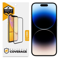 Pelicula para iPhone 14 Pro - Coverage 5D Pro Preta - Gshield
