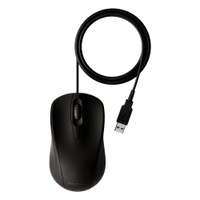 Mouse Óptico Intelbras MCI10 - Com Fio, Preto