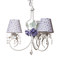 Lustre 3L Imperial Lilás Quarto Bebê Infantil Menina