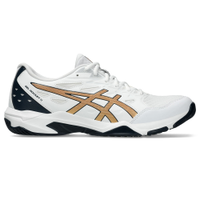Tênis ASICS GEL-Rocket 11 - Masculino - Branco/Dourado