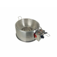 Fritadeira Elétrica 5 Litros Redonda Alumínio 110 V - 110V