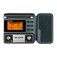 Pedaleira para Guitarra Mooer GE100 - PD1074