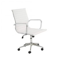 Cadeira de Escritório Office Sevilha Baixa Rivatti Branco - Branco